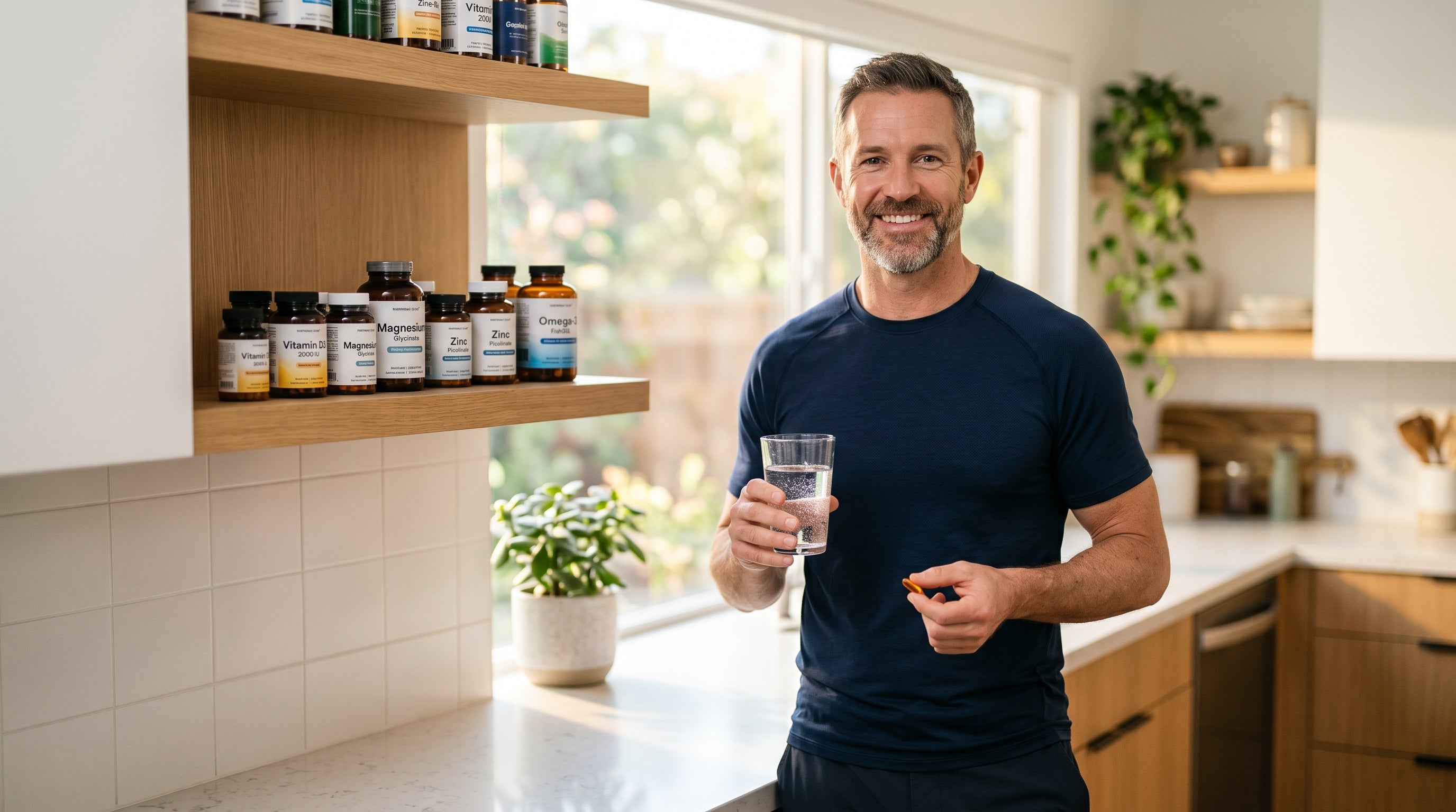 The 9 Essential Supplements for Men Over 40 (Science Proves These Work)