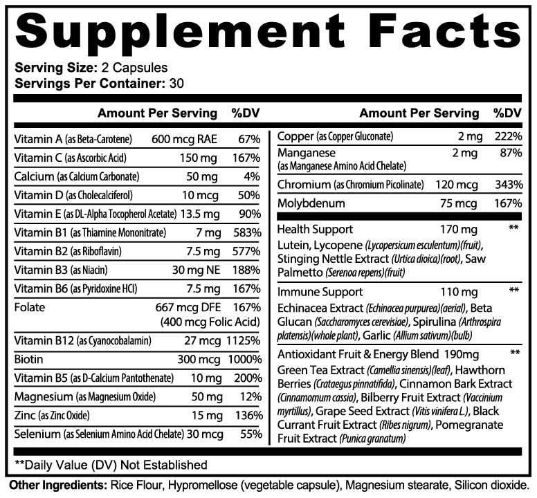 Husvita Complete Multivitamin